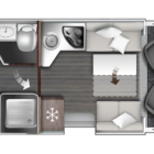 Roller tram Kronos 267P autocamper